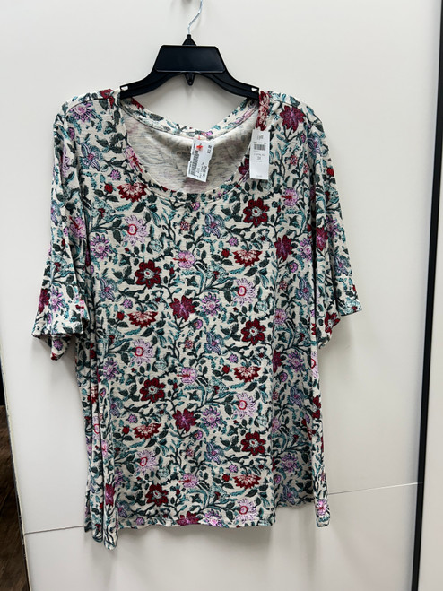 Vist Large View of Product Image Which is Used J. Jill Short Sleeve Top 3X-22