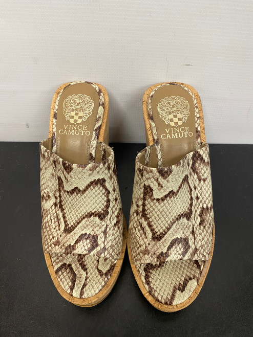 Vist Large View of Product Image Which is Used Vince Camuto Wedge Sandals 6