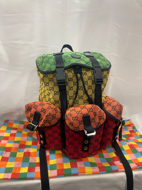 Vist Large View of Product Image Which is Used Gucci Large Backpack