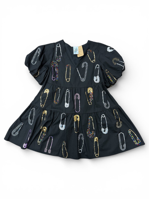 Vist Large View of Product Image Which is NWT Queen of Sparkles Sequin Paperclip Dress