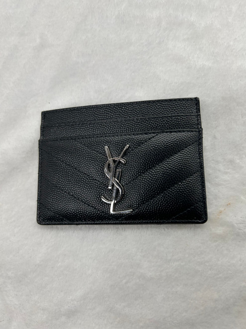 Vist Large View of Product Image Which is Used Saint Laurent Leather Wallet