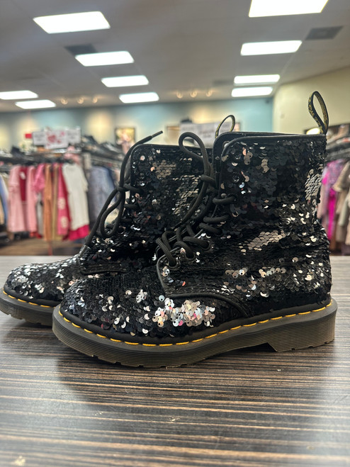 Vist Large View of Product Image Which is Used Dr. Martens Ankle Boots 6