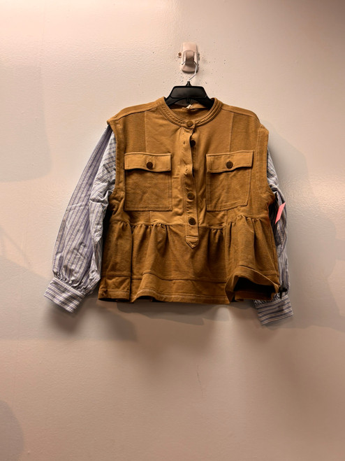 Vist Large View of Product Image Which is Used Pilcro Long Sleeve Top XS-0/2