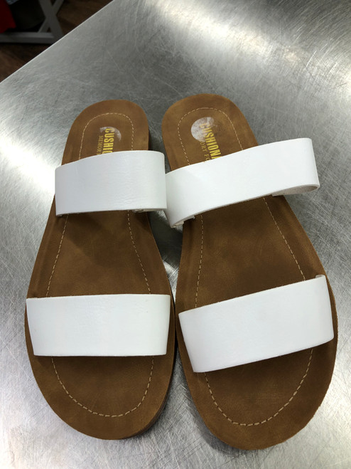 Vist Large View of Product Image Which is Used Cushionaire Sandals 7.5