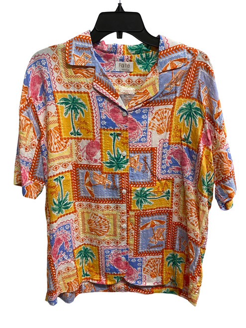 Vist Large View of Product Image Which is Used Fate Short Sleeve Top S-4/6