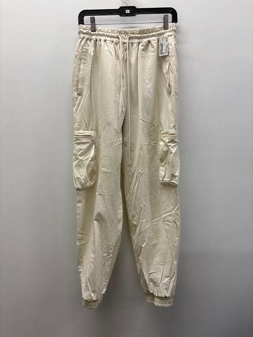 Vist Large View of Product Image Which is Used white TNA Casual Pant M 8-10/28-30