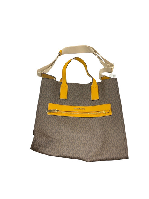 Vist Large View of Product Image Which is Used Michael Michael Kors Large Leather Handbag