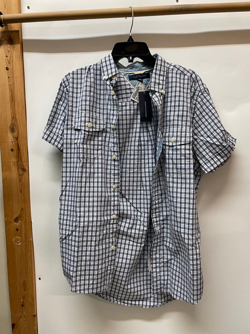 Vist Large View of Product Image Which is Used Tommy Hilfiger Mens Short Sleeve Top S/14-14.5