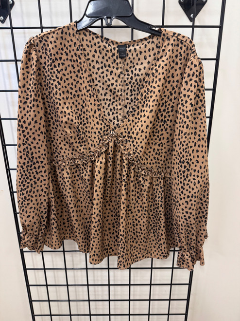 Vist Large View of Product Image Which is Used Shein Long Sleeve Top 1X-18