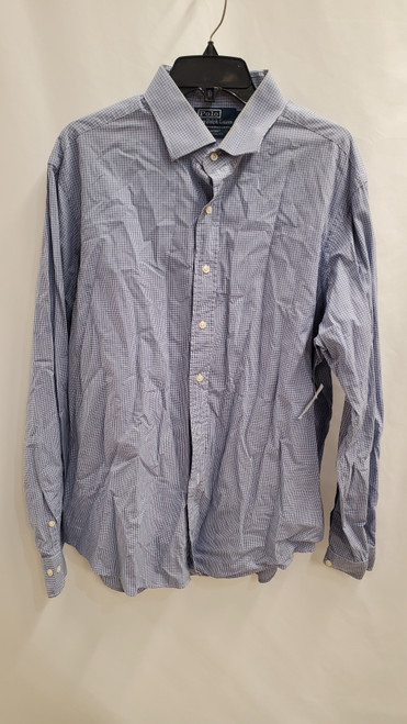 Vist Large View of Product Image Which is Used Polo Ralph Lauren Mens Long Sleeve Top XL/17-17.5