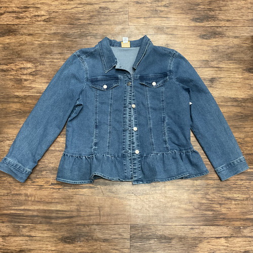 Vist Large View of Product Image Which is Used Ruby Rd. Denim Jacket XL-16
