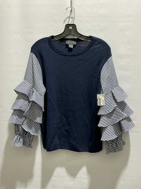 Vist Large View of Product Image Which is Used Gracia Short Sleeve Sweater L-12/14