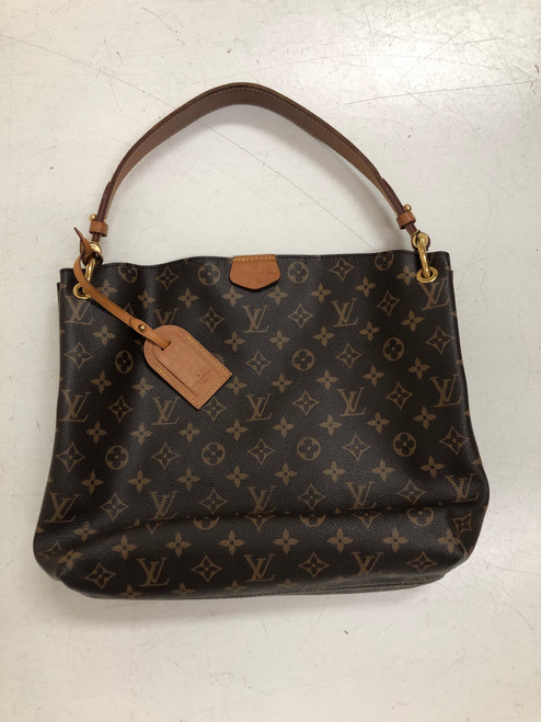 Vist Large View of Product Image Which is Used Louis Vuitton Large Leather Handbag