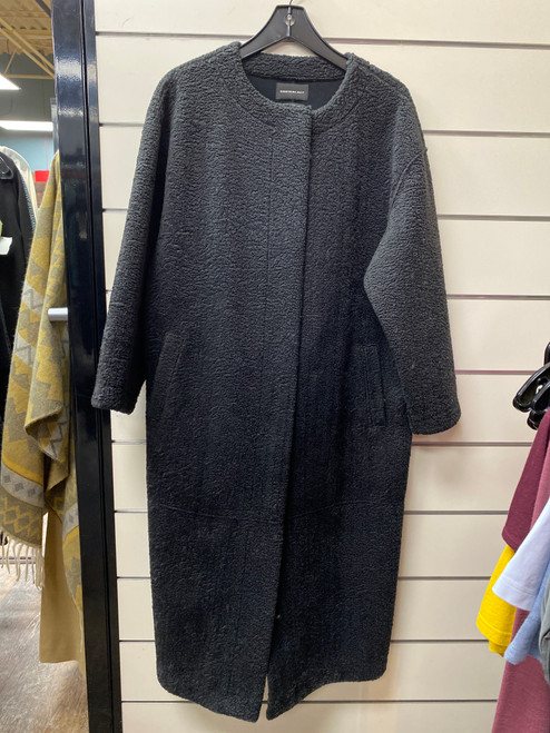 Vist Large View of Product Image Which is Used Something Navy Long Light Jacket M-8/10