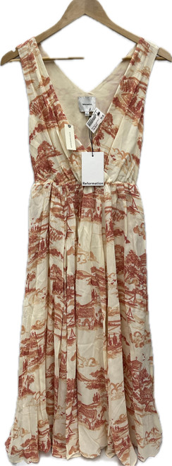 Vist Large View of Product Image Which is Used Reformation Long Dress B XS-0/2