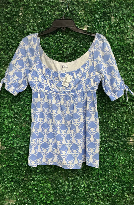 Vist Large View of Product Image Which is Used Lilly Pulitzer Short Sleeve Top S-4/6