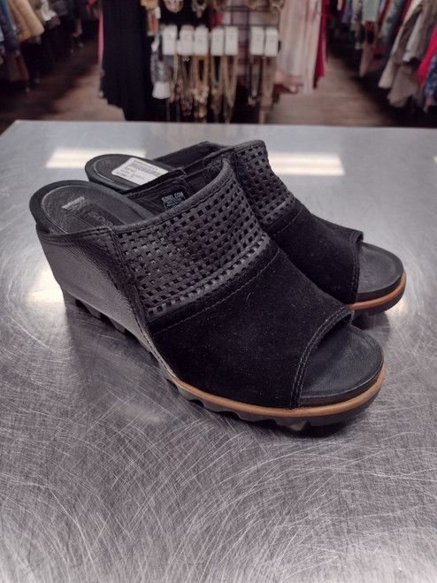 Vist Large View of Product Image Which is Used Sorel Wedge Sandals 7