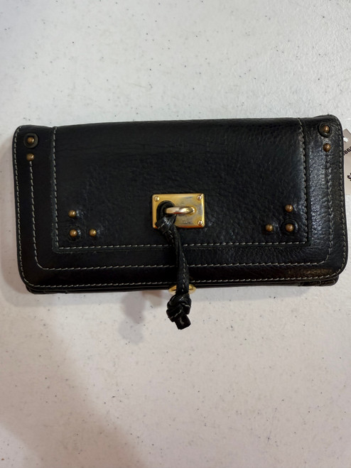 Vist Large View of Product Image Which is Used Chloe Leather Wallet