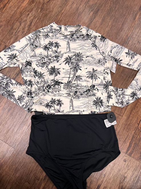 Vist Large View of Product Image Which is Used Land's End Swimwear L 12-14/31-32