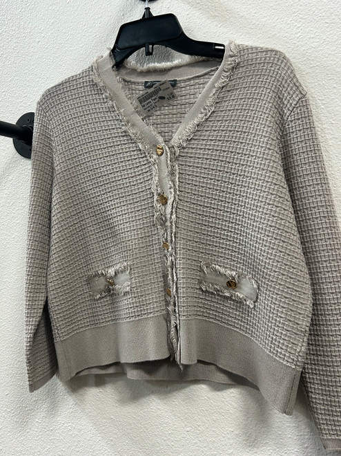 Vist Large View of Product Image Which is Used Adrianna Papell Heavyweight Sweater S-4/6