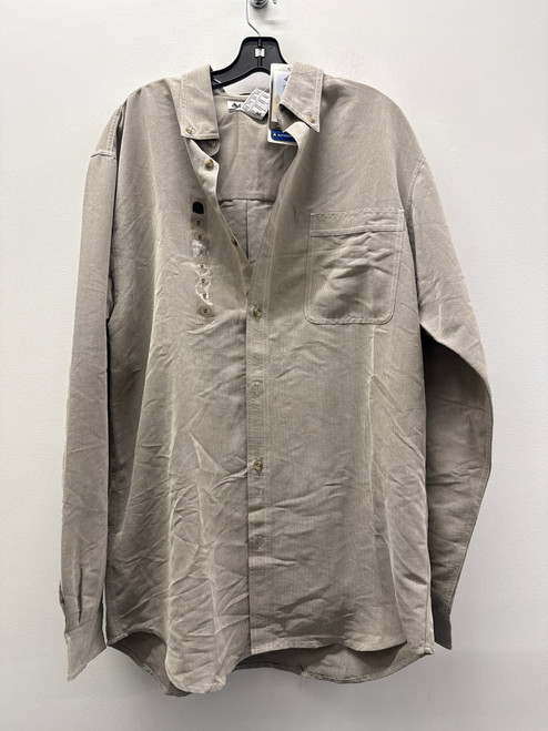 Vist Large View of Product Image Which is Used Brown Columbia Mens Long Sleeve Top 2X/18-18.5