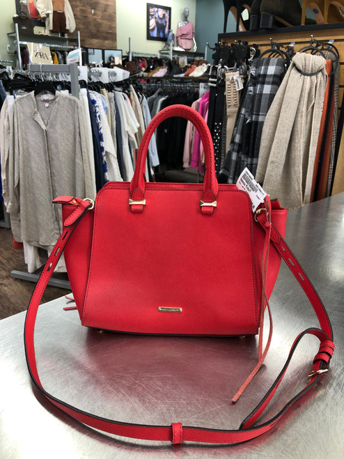 Vist Large View of Product Image Which is Used Rebecca Minkoff Small Leather Handbag