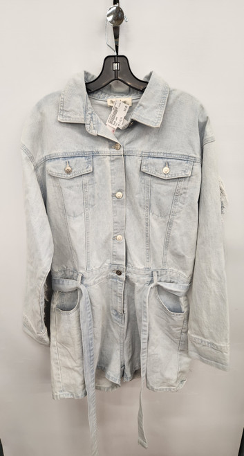 Vist Large View of Product Image Which is Used Peach Love Romper L-12/14