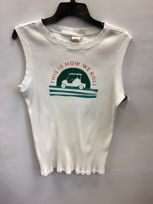 Vist Large View of Product Image Which is Used Unbranded Sleeveless Top M-8/10