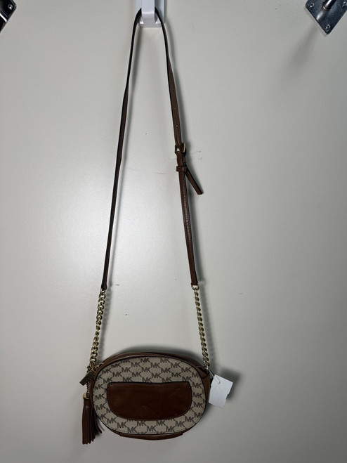 Vist Large View of Product Image Which is Used Michael Michael Kors Small Leather Handbag