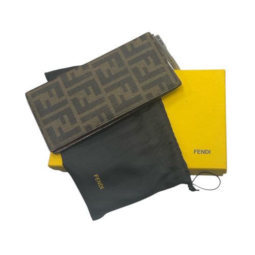 Vist Large View of Product Image Which is Used Fendi Leather Wallet