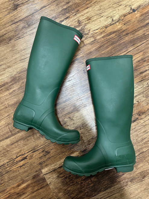 Vist Large View of Product Image Which is Used Hunter Rain Boots 6