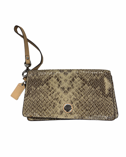 Vist Large View of Product Image Which is Used Coach Leather Wallet