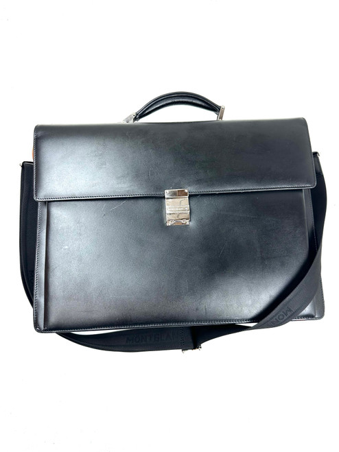 Vist Large View of Product Image Which is Used Mont Blanc Briefcase