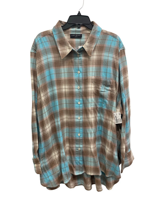 Vist Large View of Product Image Which is Used Lane Bryant Long Sleeve Top 5X-26