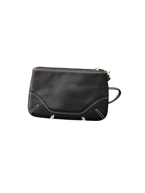 Vist Large View of Product Image Which is Used Coach Leather Wristlet