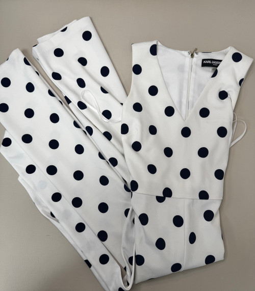 Vist Large View of Product Image Which is Used Karl Lagerfeld Paris Jumpsuit XS-0/2