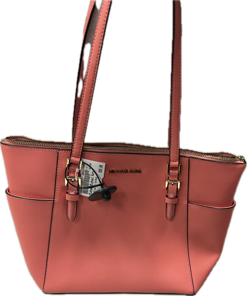 Vist Large View of Product Image Which is Used Michael Michael Kors Large Leather Handbag