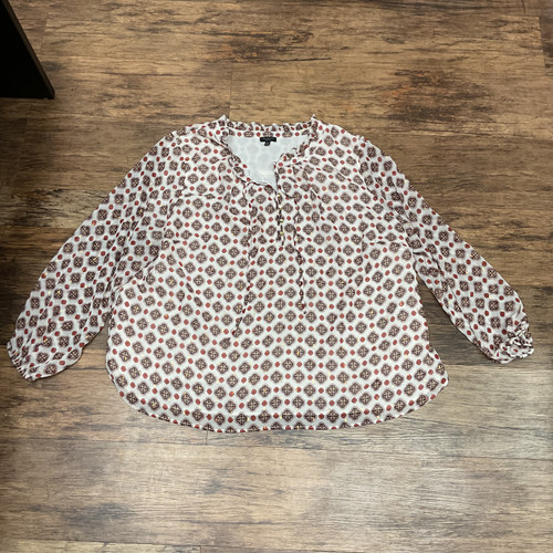 Vist Large View of Product Image Which is Used Talbots Long Sleeve Top 2X-20