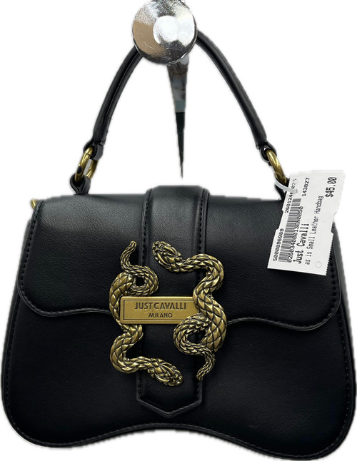 Vist Large View of Product Image Which is Used Just Cavalli Small Leather Handbag