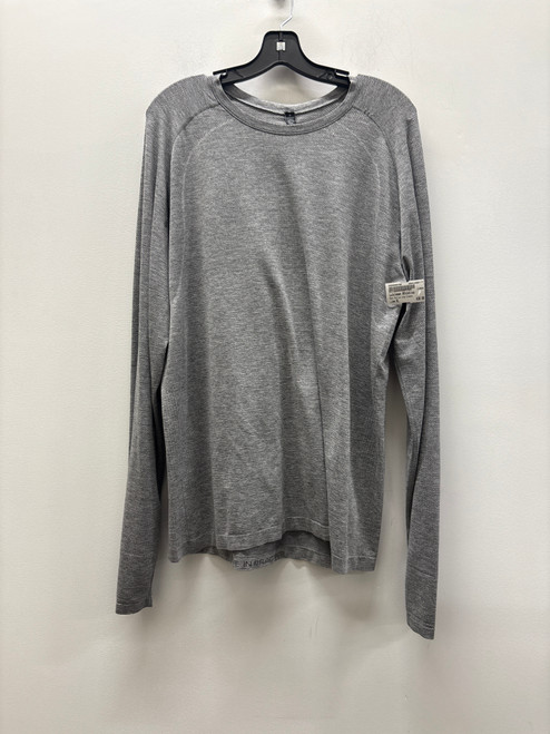 Vist Large View of Product Image Which is Used Grey Lululemon Athletica Mens Active Long Sleeve XL