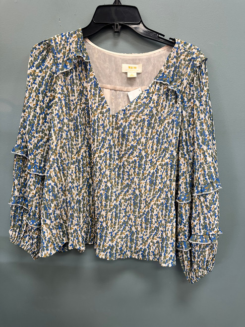 Vist Large View of Product Image Which is Used Maeve Long Sleeve Top S-4/6