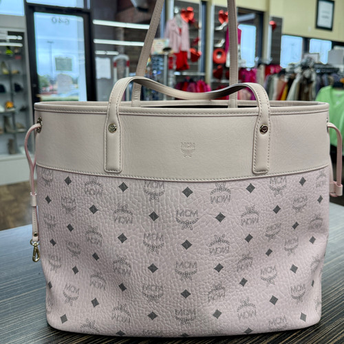 Vist Large View of Product Image Which is Used MCM Munchen Large Leather Handbag