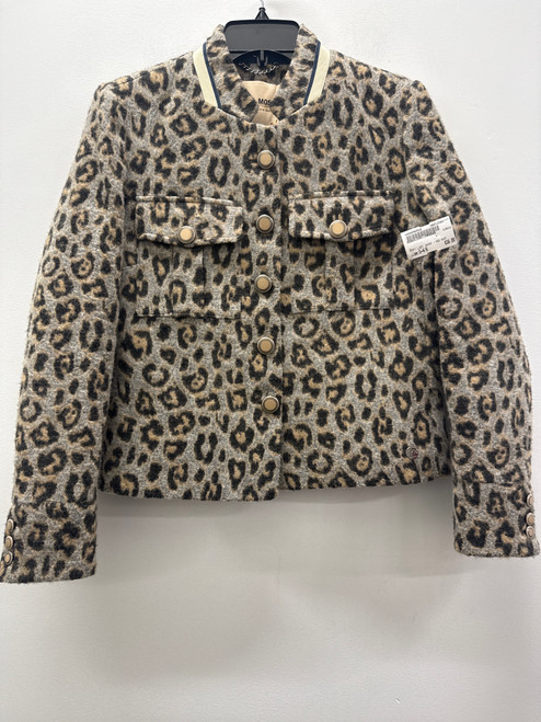Vist Large View of Product Image Which is Used Mod Mosh cheetah print Short Light Jacket S-4/6