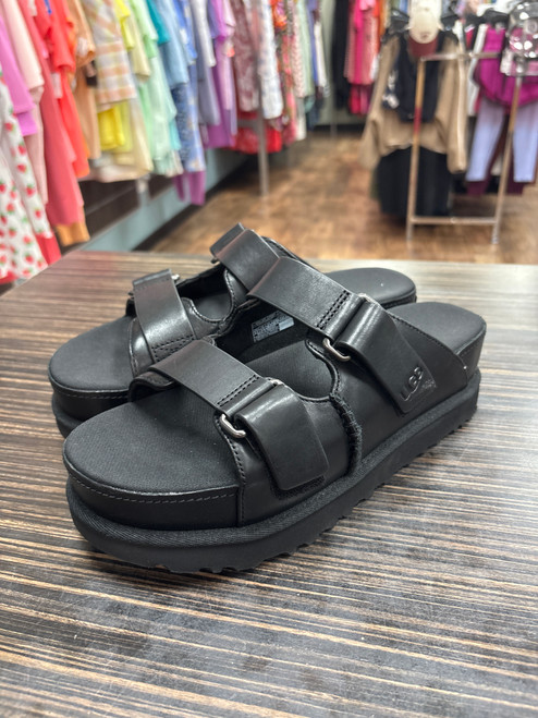 Vist Large View of Product Image Which is Used Ugg Australia Wedge Sandals 8.5