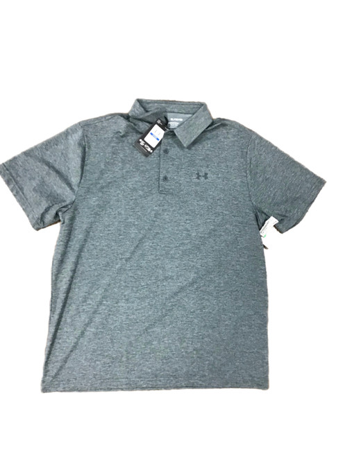 Vist Large View of Product Image Which is Used Under Armour Mens Short Sleeve Top XL/17-17.5