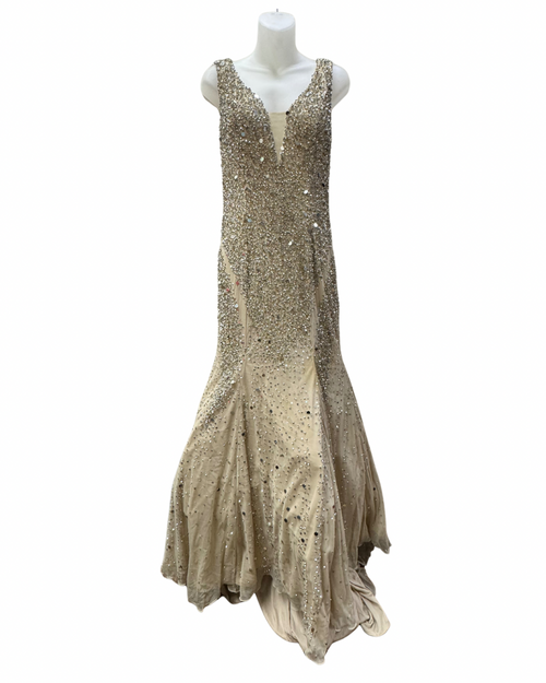 Vist Large View of Product Image Which is Used Unbranded Long Special Occ Dress M-8/10