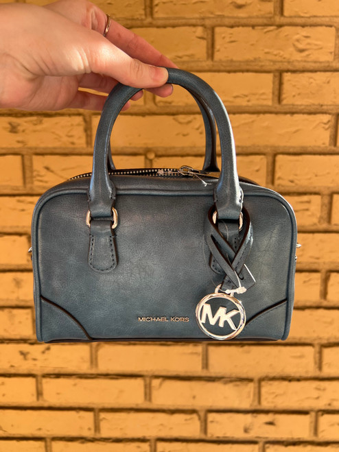 Vist Large View of Product Image Which is Used Michael Michael Kors Small Leather Handbag