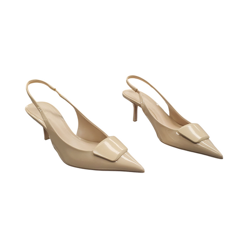 Vist Large View of Product Image Which is Used Zara Low Heels 8.5