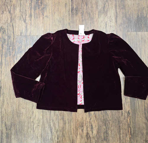 Vist Large View of Product Image Which is Used Monogram Blazer M-8/10