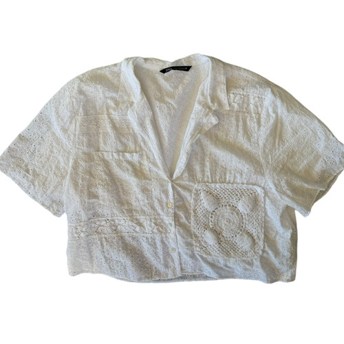 Vist Large View of Product Image Which is Used Zara Short Sleeve Top XL-16